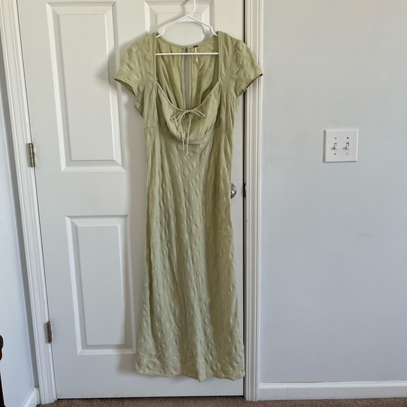 Free People Green Maxi Dress - Picture 1 of 5